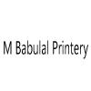 logo of M Babulal Printery