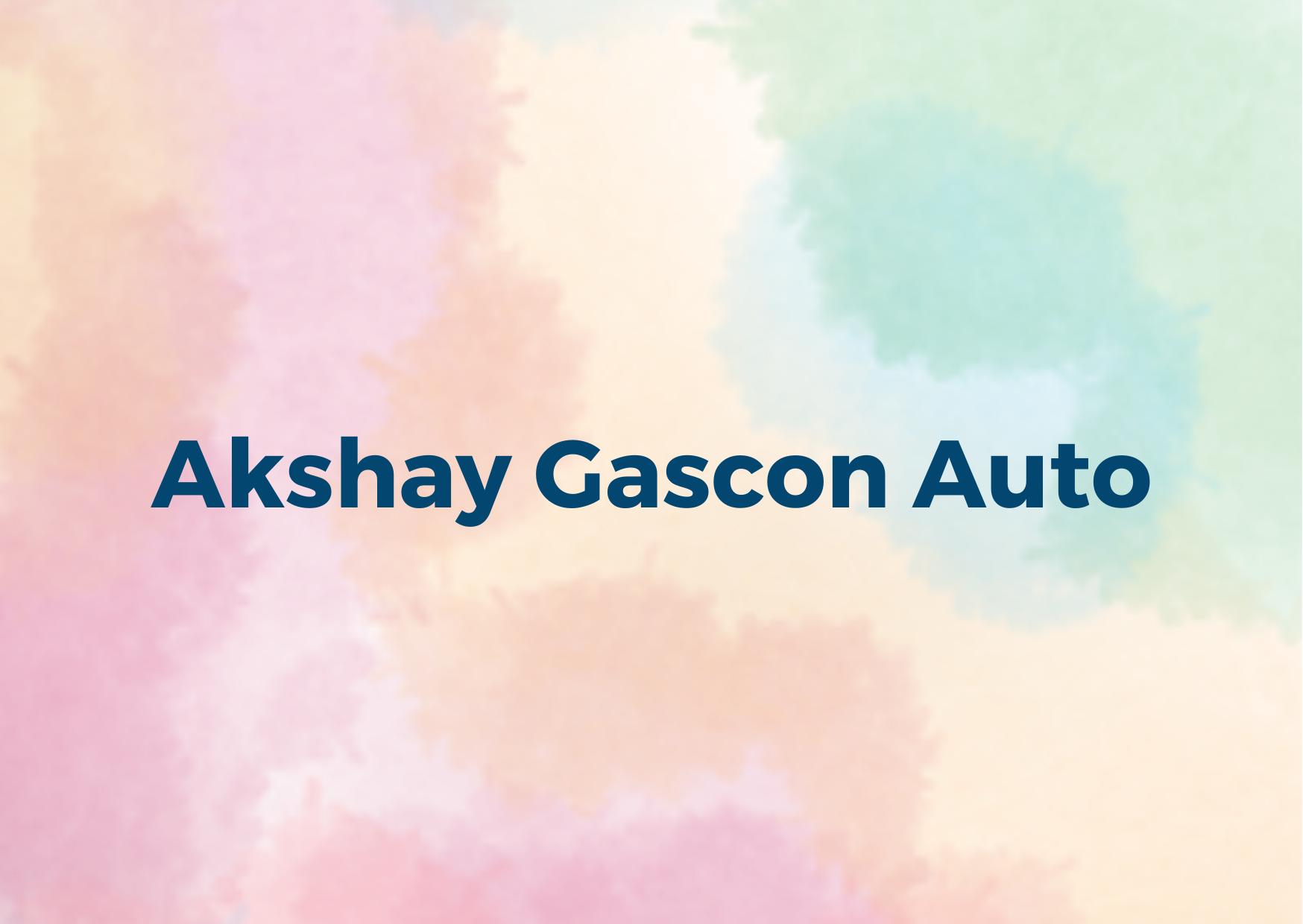 Akshay Gascon Auto
