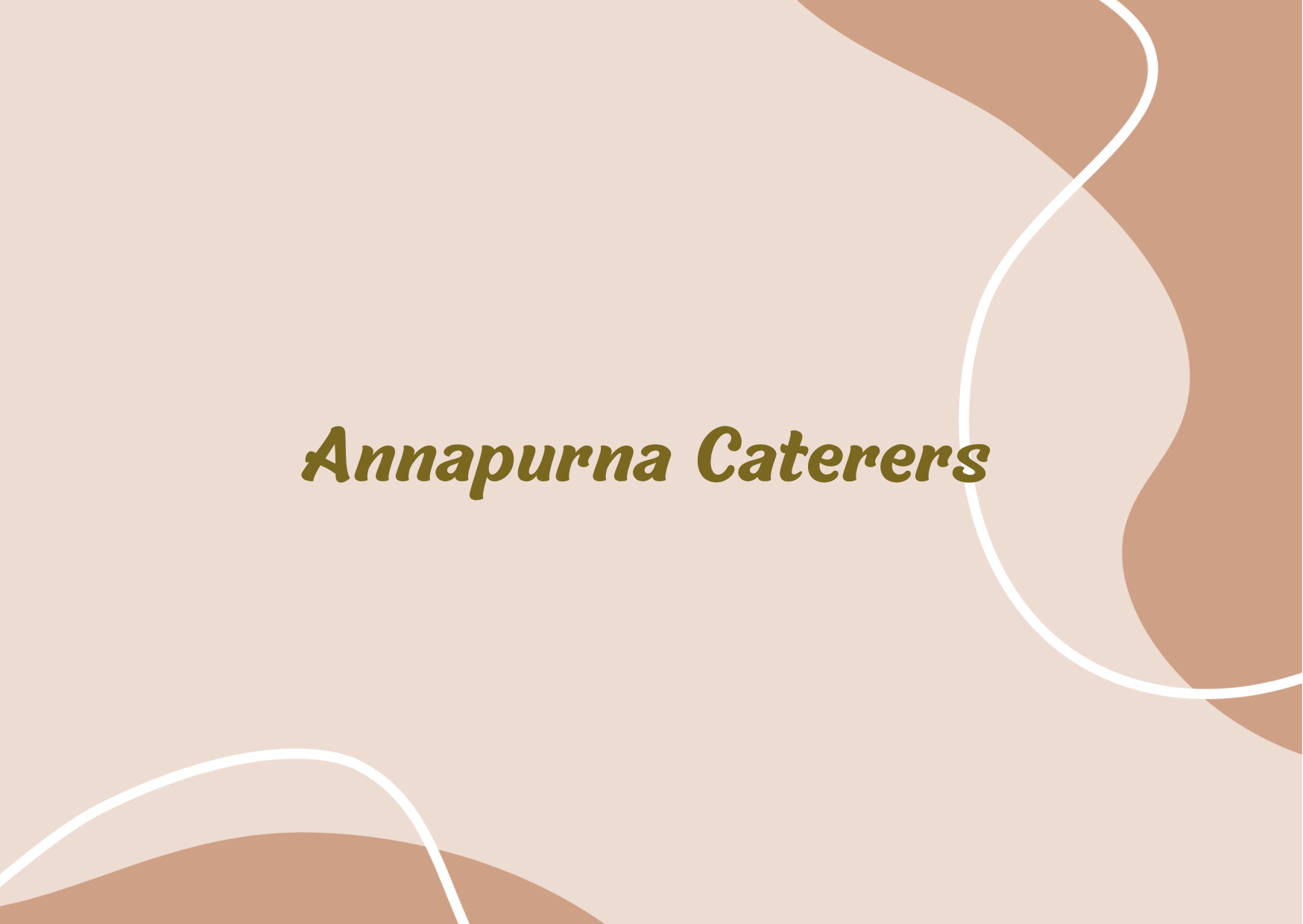 Annapurna Caterers,   
