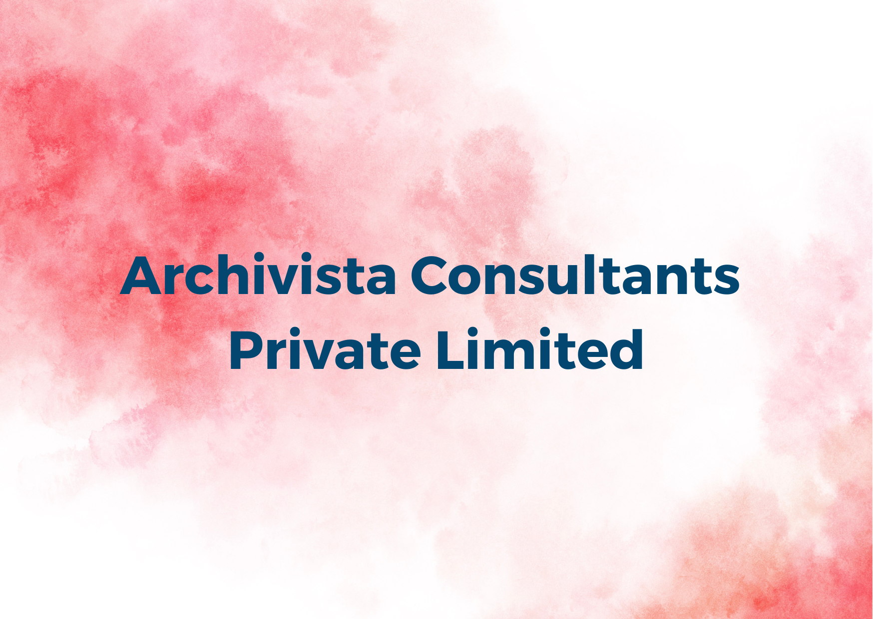 Archivista Consultants Private Limited 