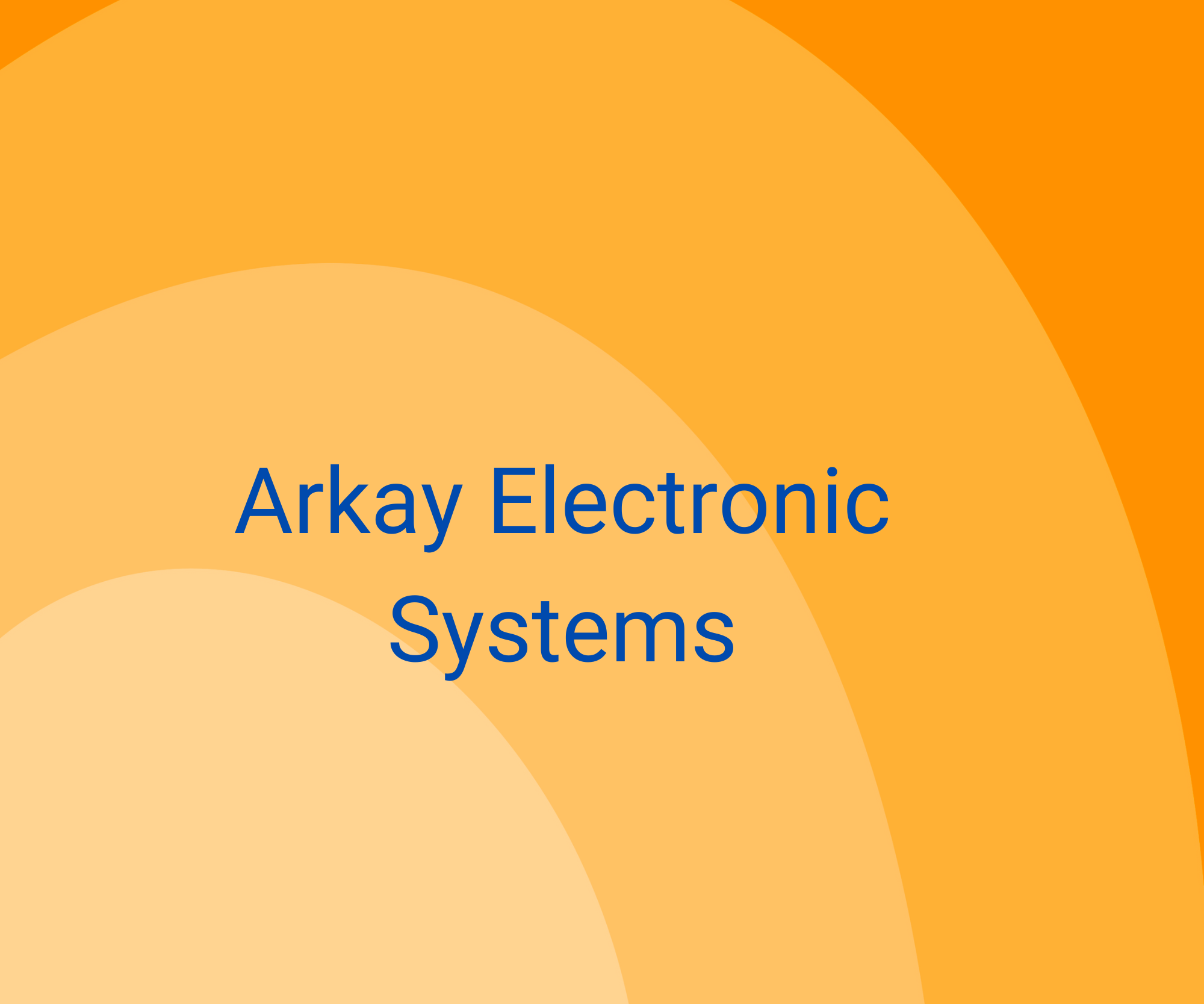 Arkay Electronic Systems,   