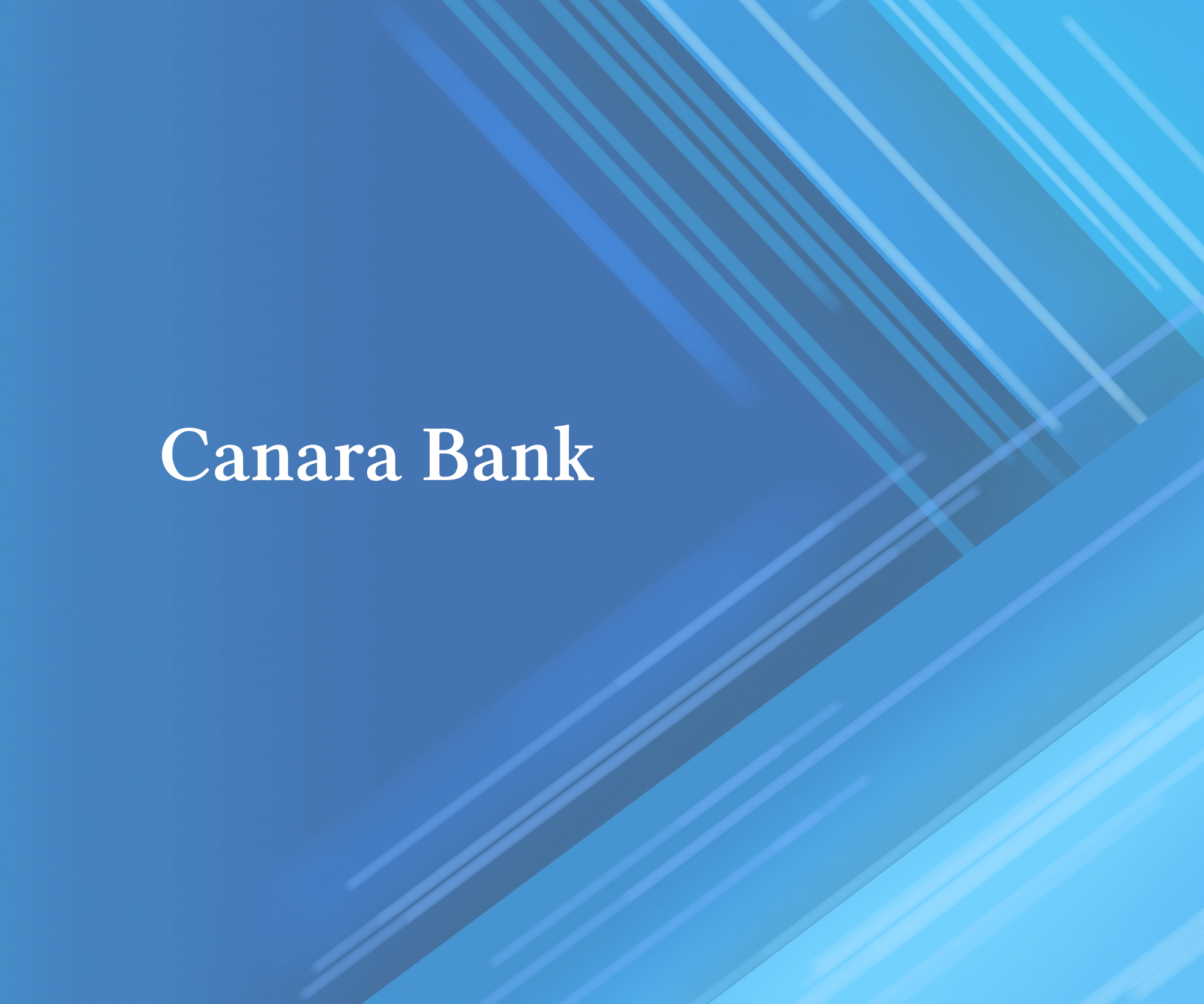 Canara Bank,   