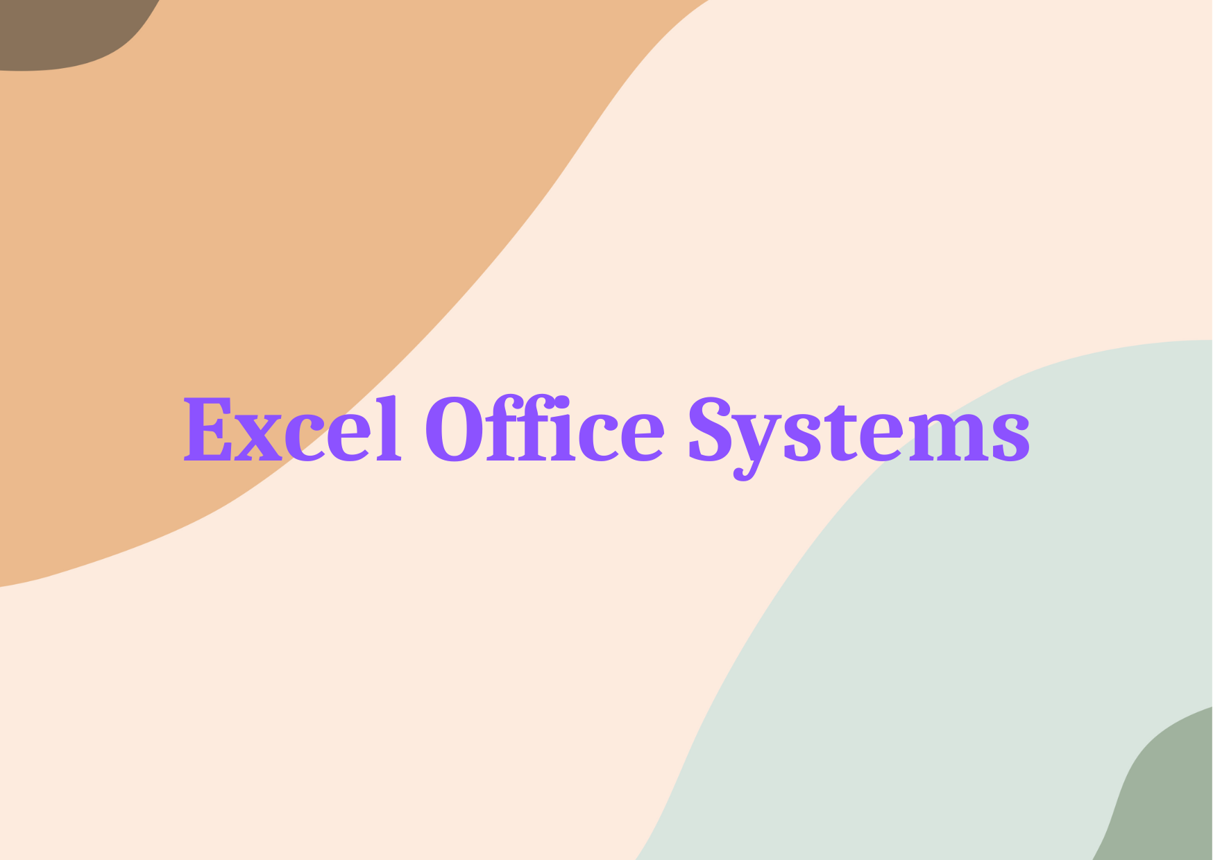  Excel Office Systems,   