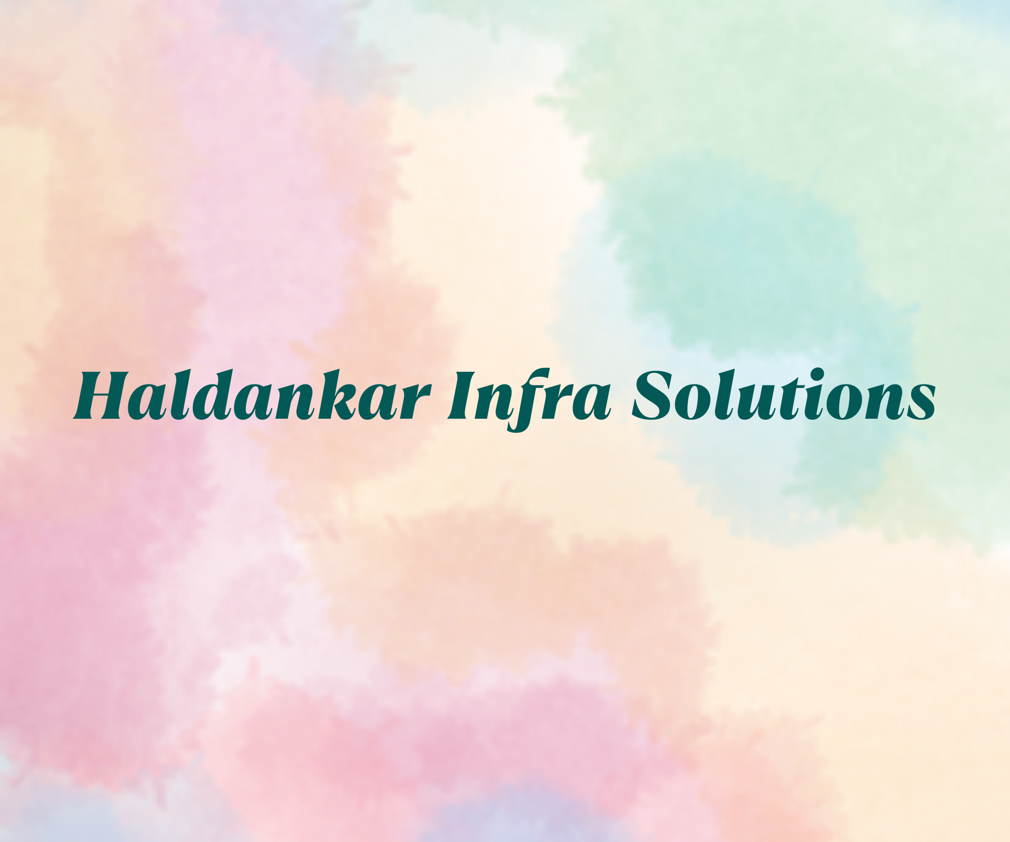 Haldankar Infra Solutions Pvt. Ltd. 