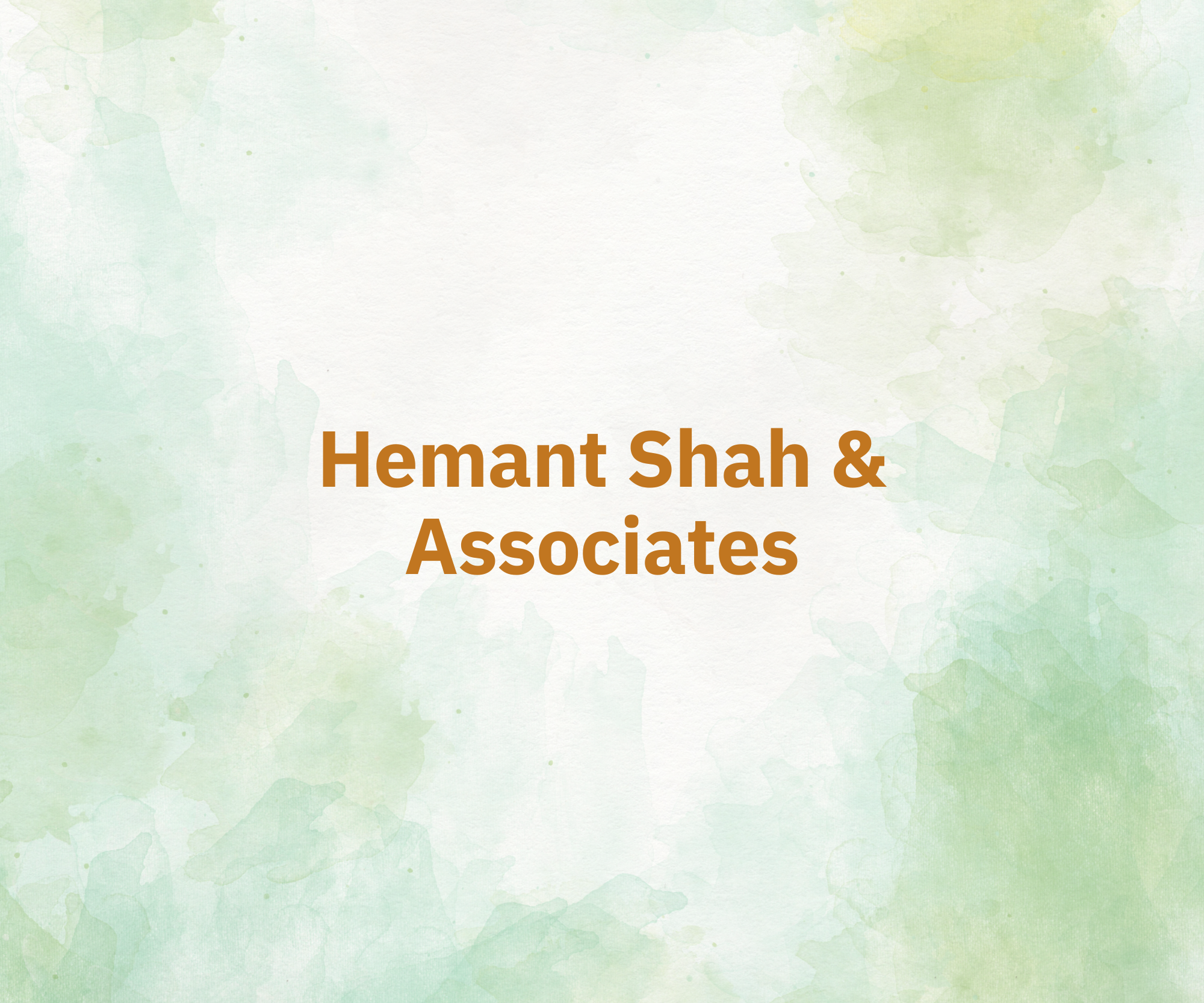 Hemant Shah & Associates   