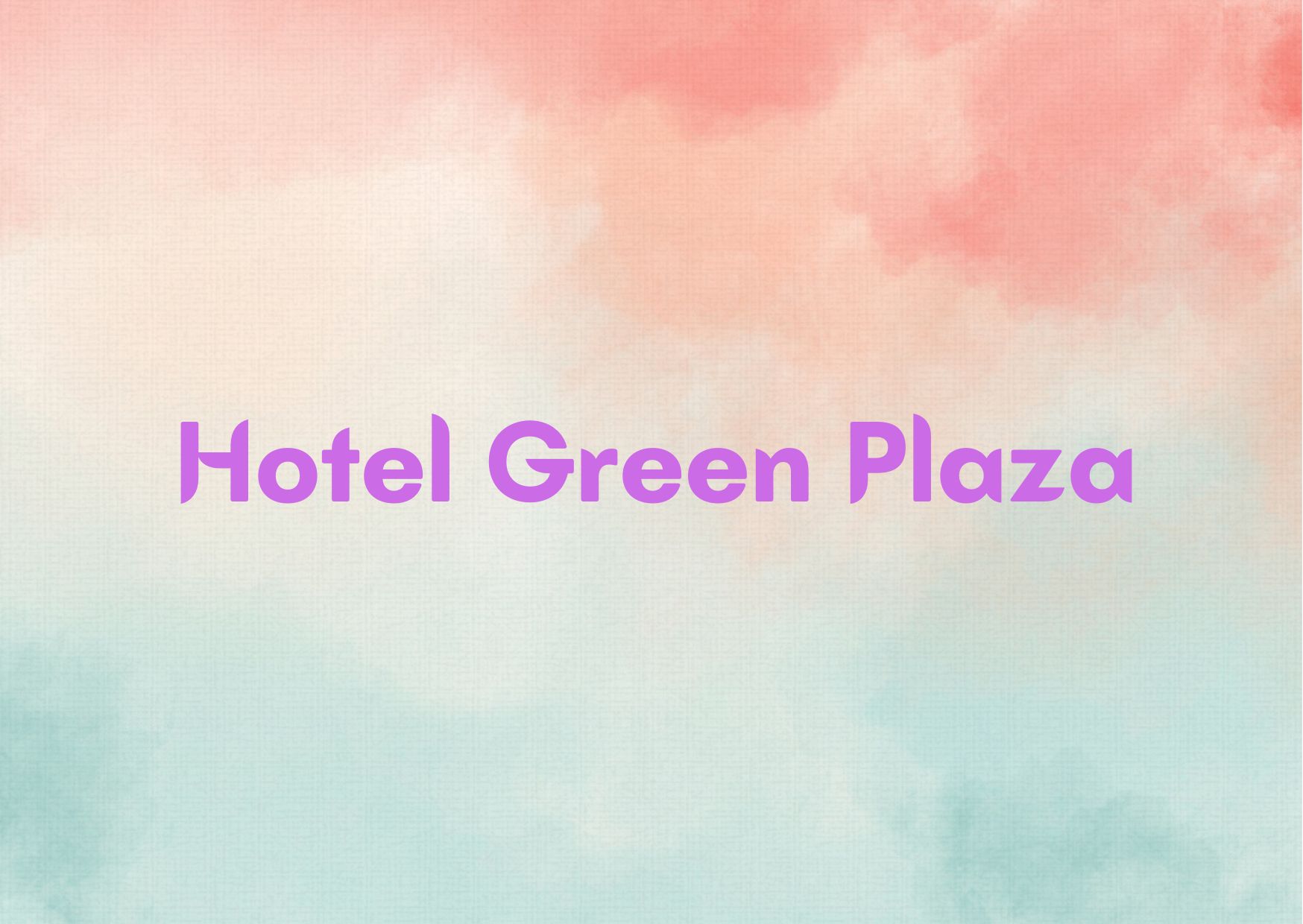 Hotel Green Plaza,   