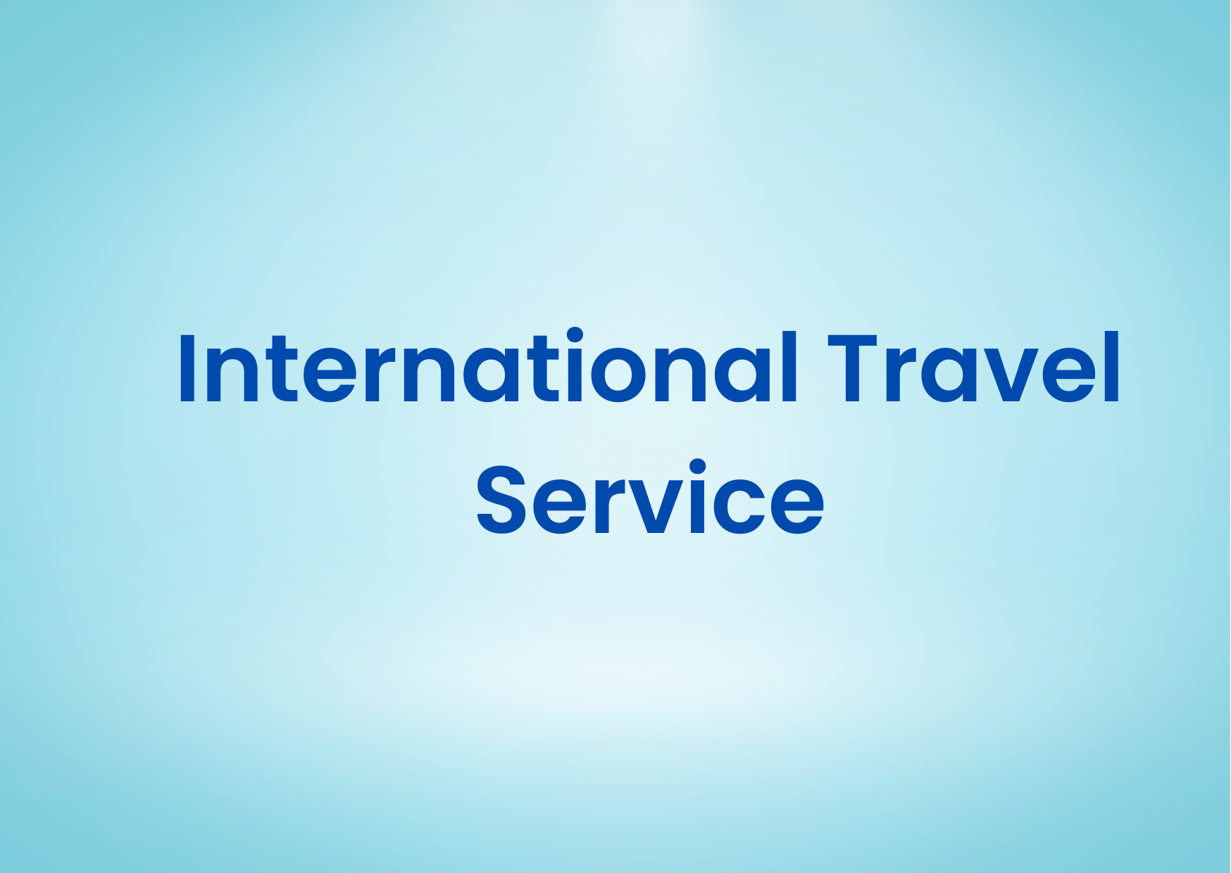 International Travel Service 