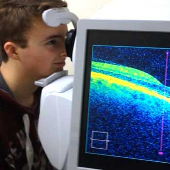 Optical Coherence Tomography (OCT) Test