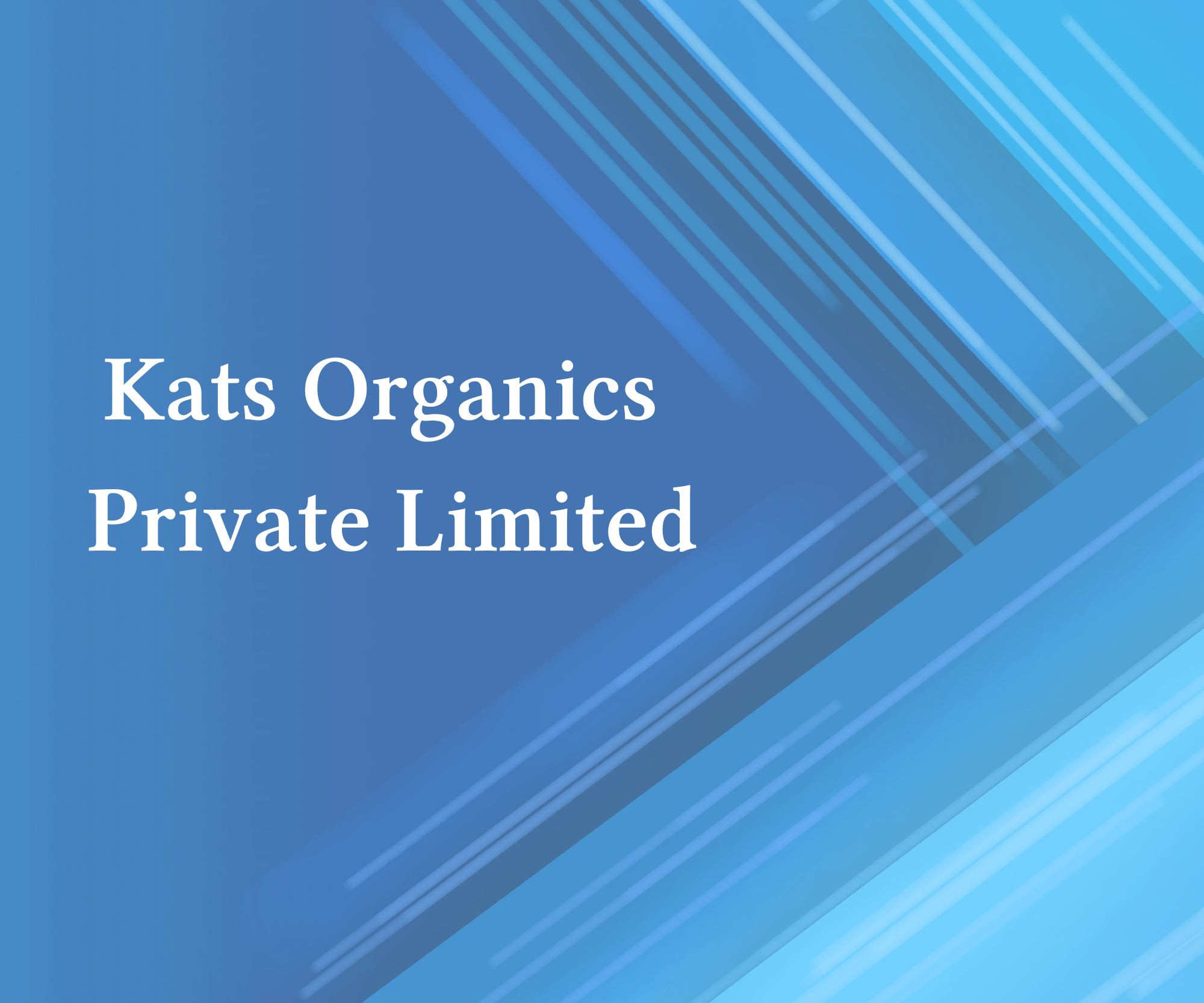 slider of Kats Organics Private Limited