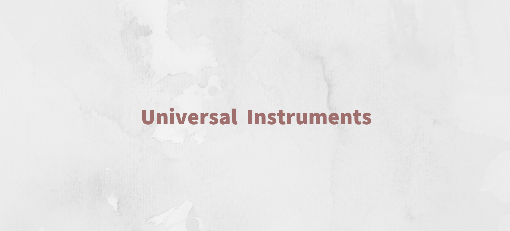 Universal Instruments