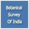logo of Botanical Survey Of India