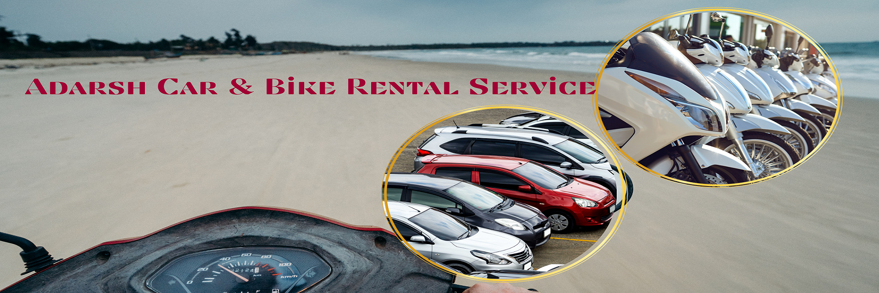 slider of Adarsh Car & Bike Rental Service