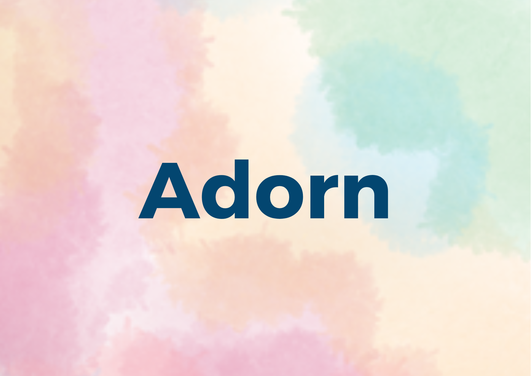 slider of Adorn