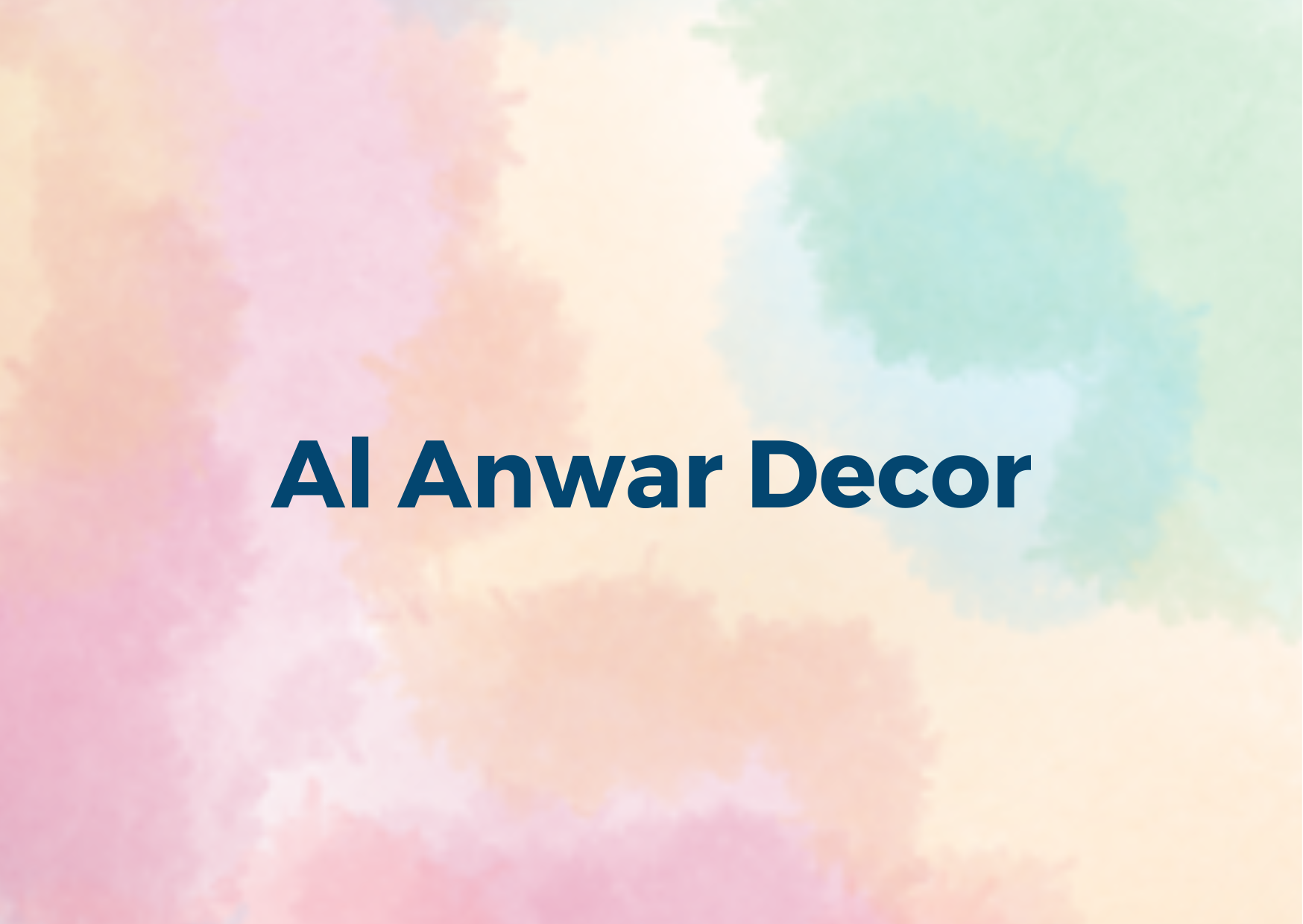 Al Anwar Decor 