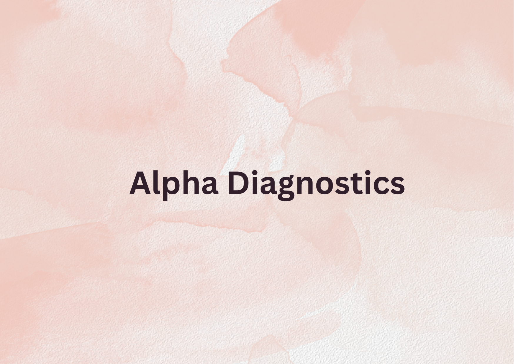 Alpha Diagnostics,   