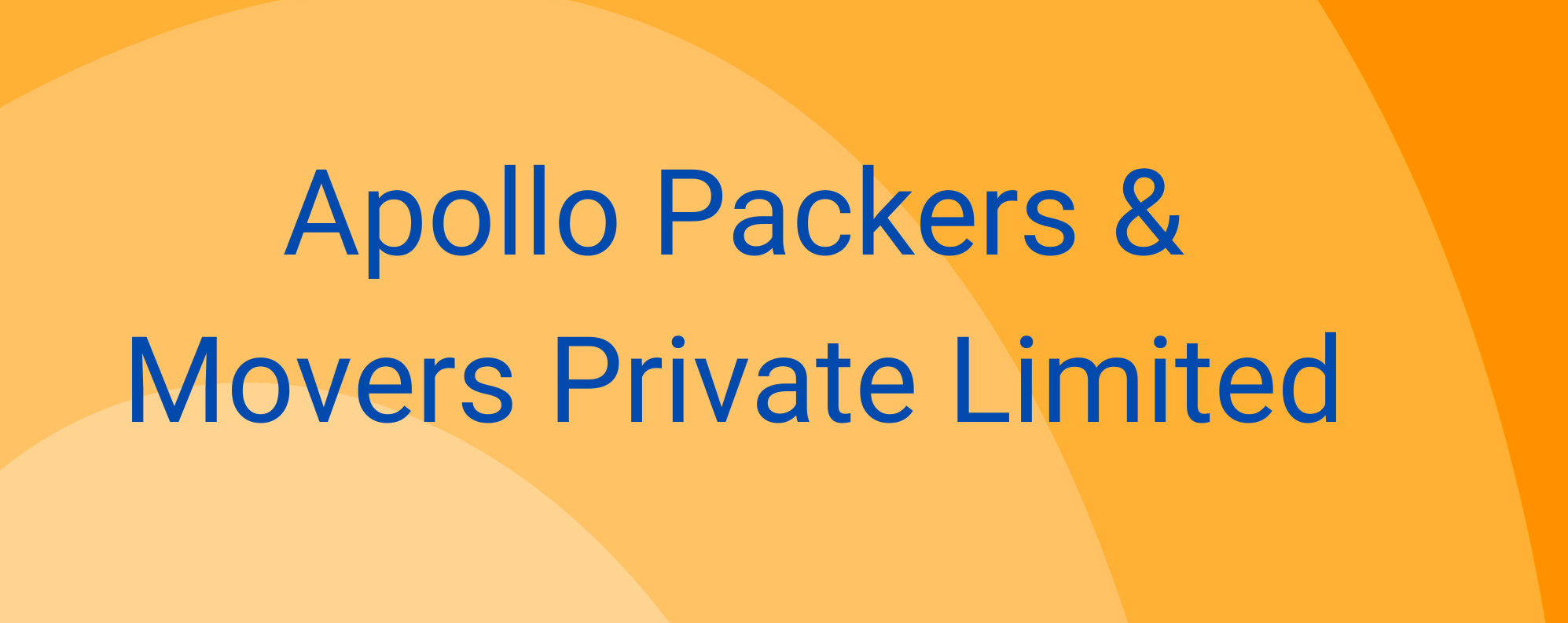  Apollo Packers & Movers Private Limited