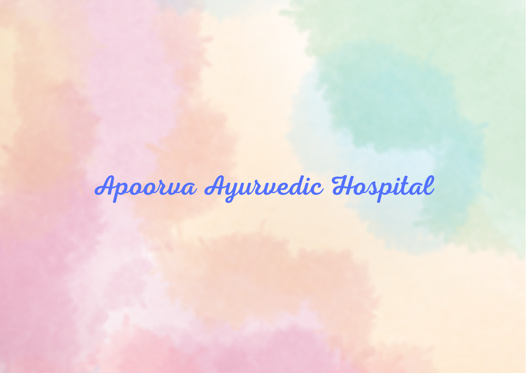 Apoorva Ayurvedic Hospital  