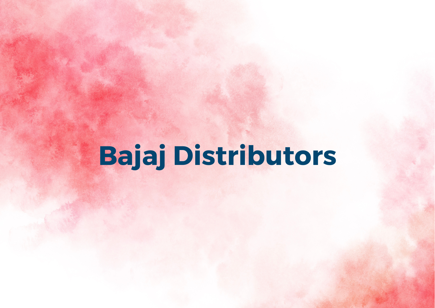 Bajaj Distributors 