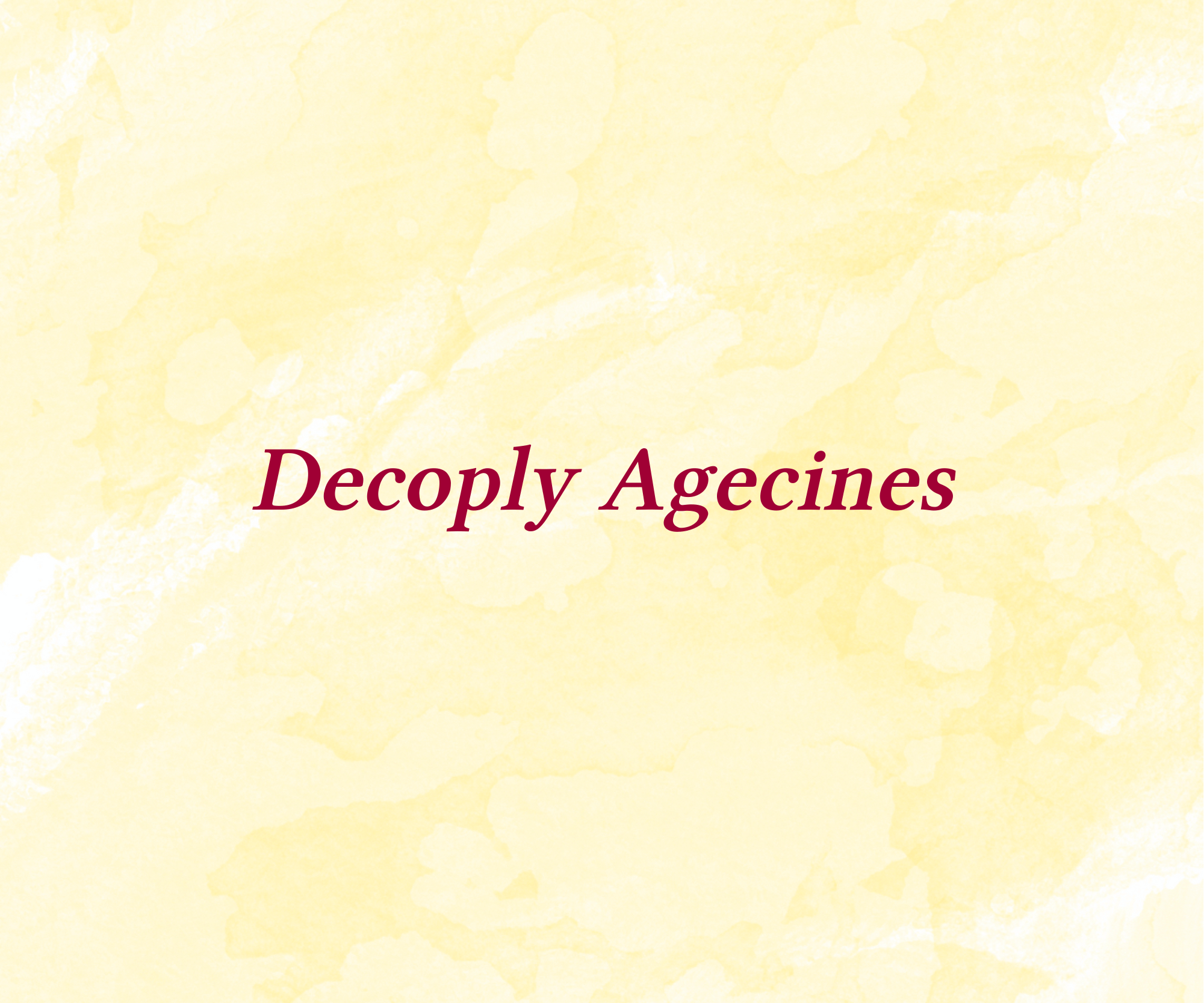 Decoply Agencies 