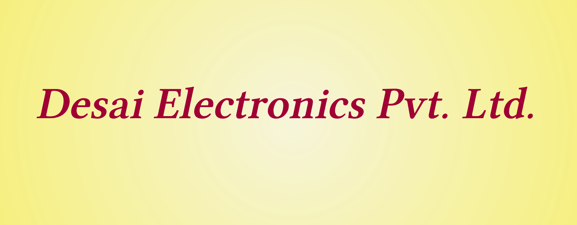 Desai Electronics Pvt. Ltd.,  Pune 