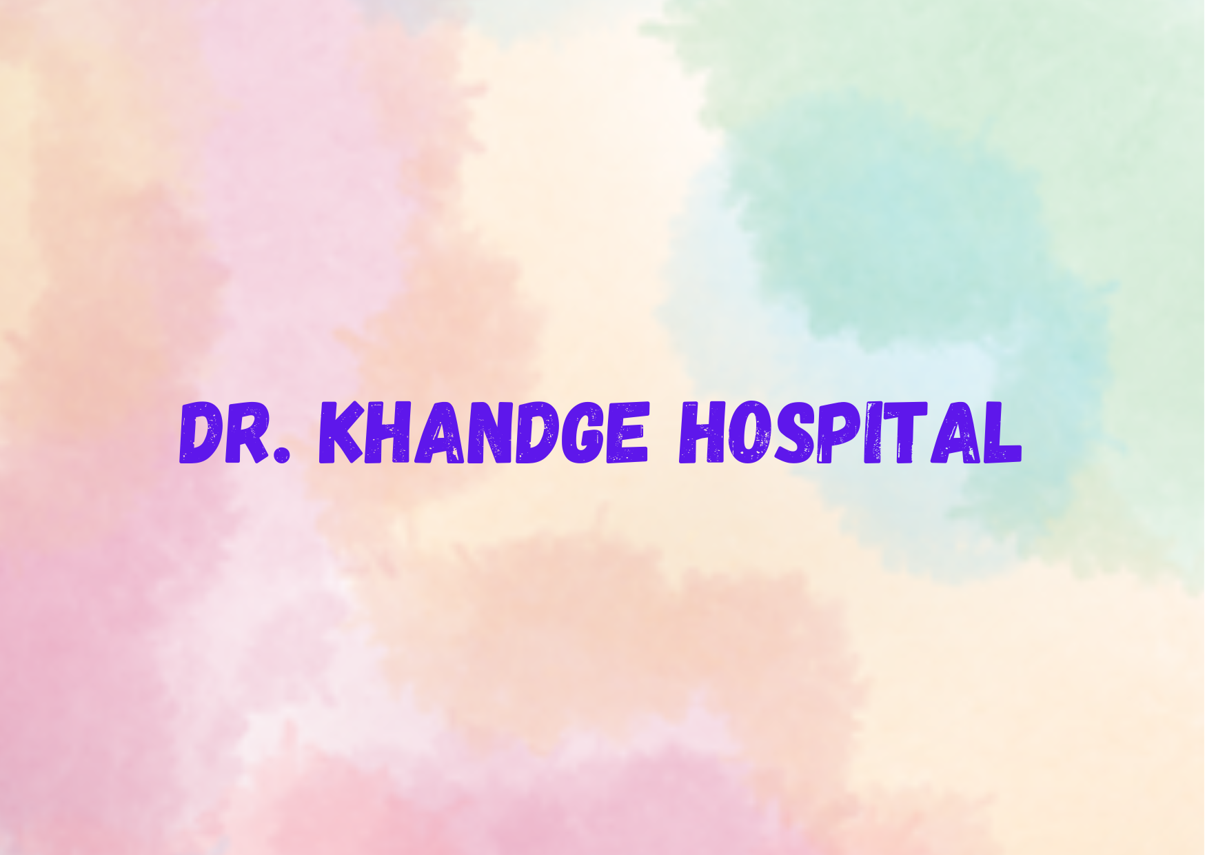Dr. Khandge Hospital 