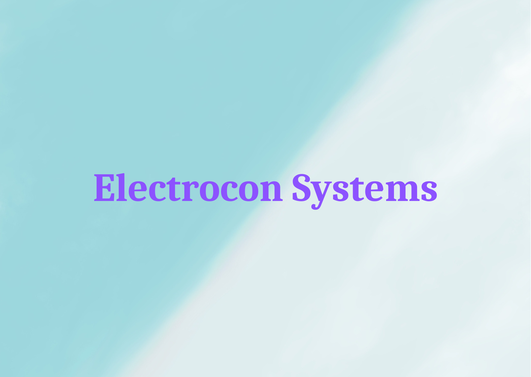 Electrocon Systems 