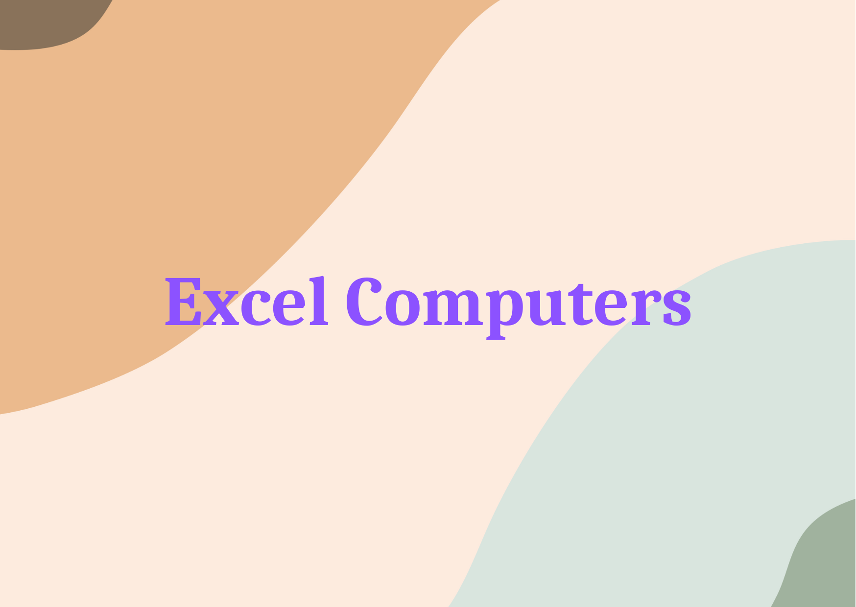 Excel Computers 