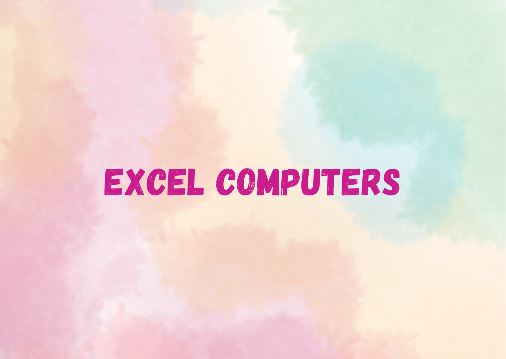 Excel Computers,   