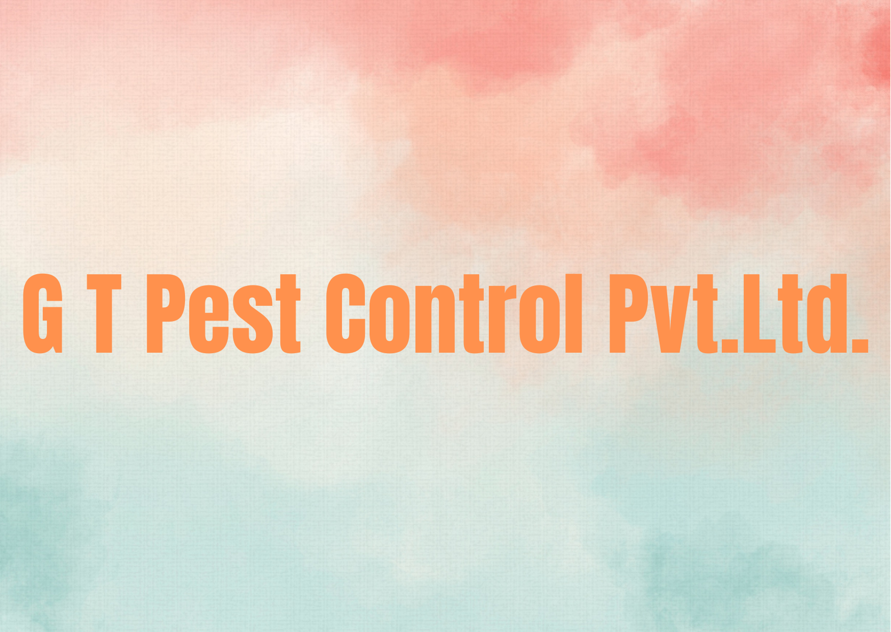 G T Pest Control Pvt.Ltd.,   