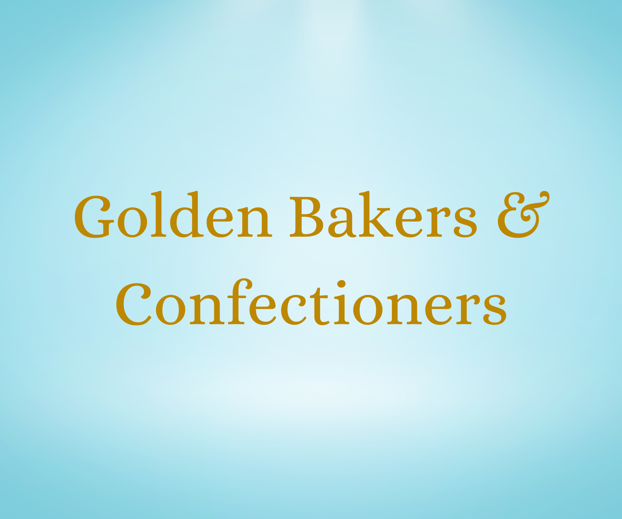 Golden Bakers & Confectioners 
