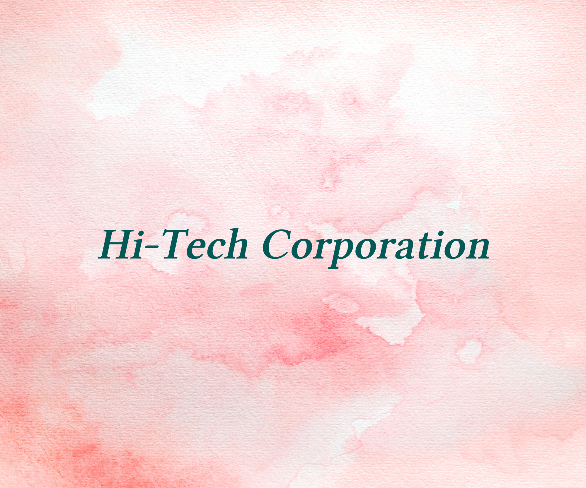 Hi-Tech Corporation  