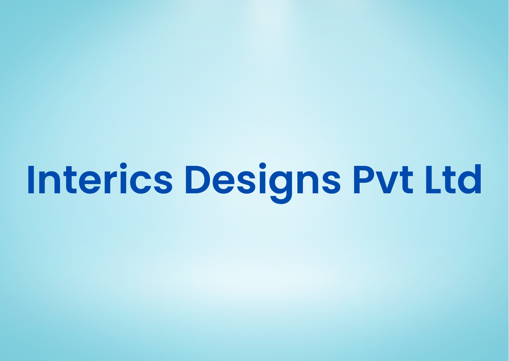 Interics Designs Pvt Ltd 