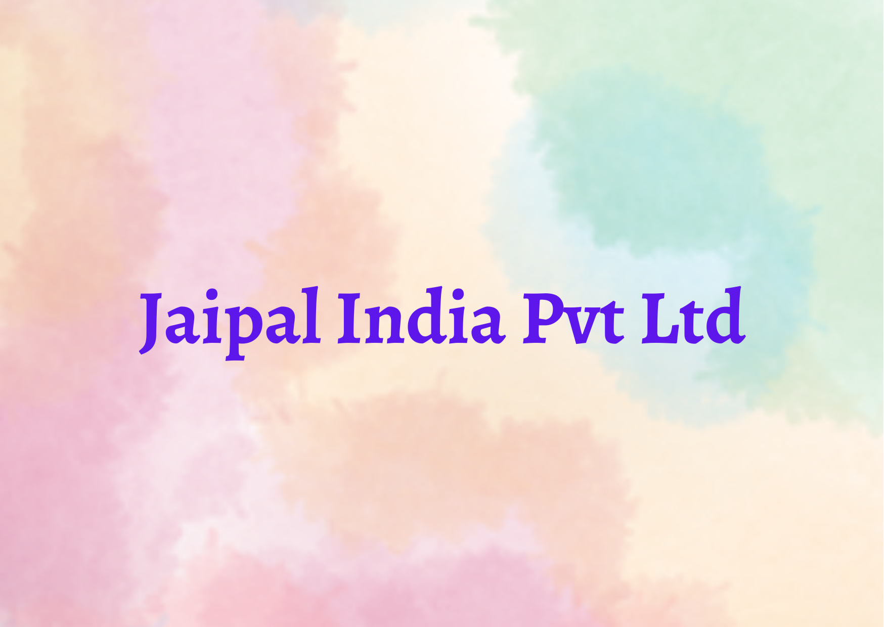 Jaipal India Pvt Ltd, Mukund Nagar, Pune 