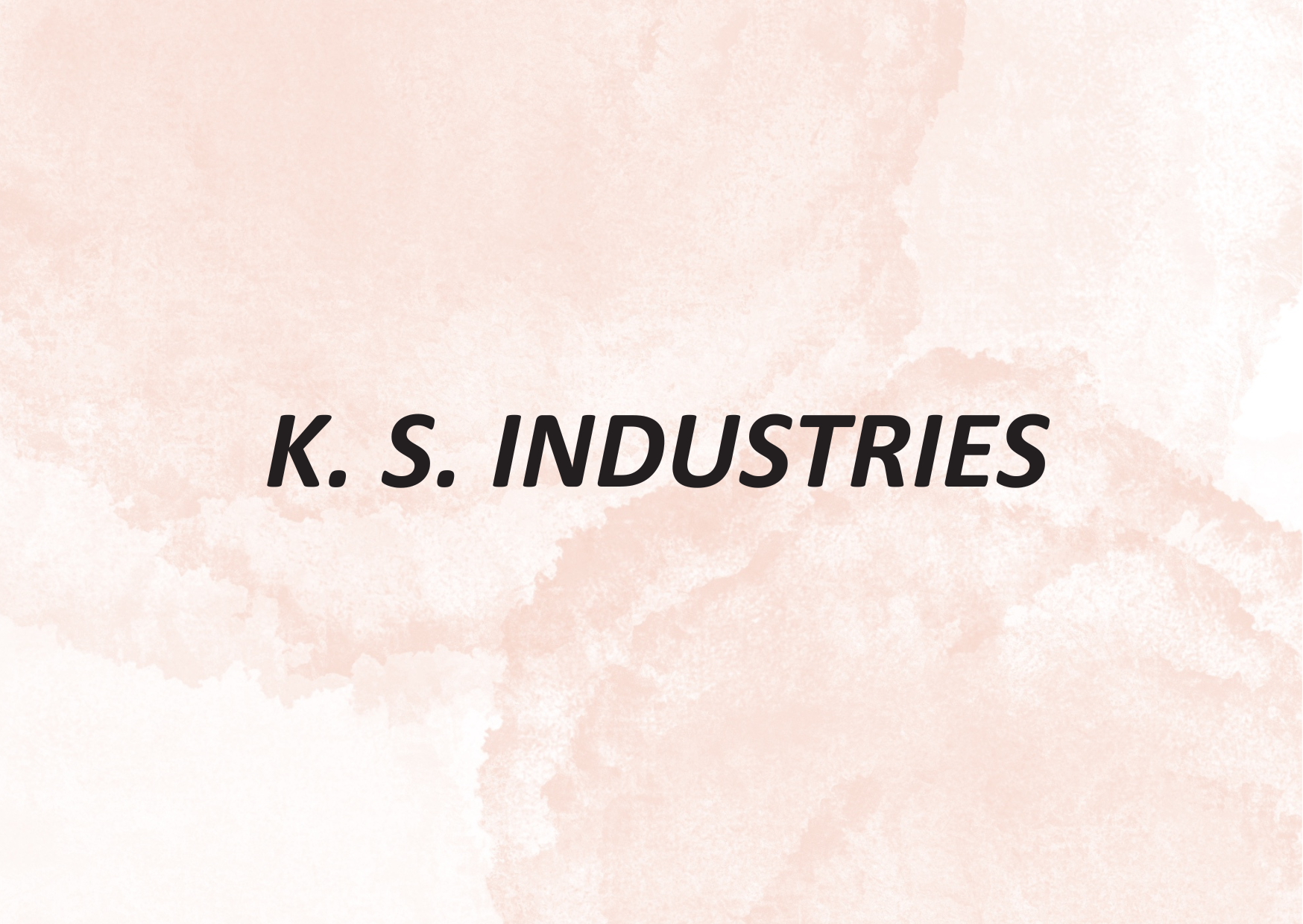 K. S. Industries,   