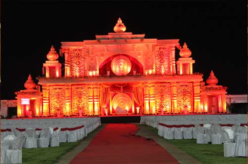 Marriage Decoration, Near Kharadi Bypass, Nagar Road, Pune | Mahalaxmi Lawns  