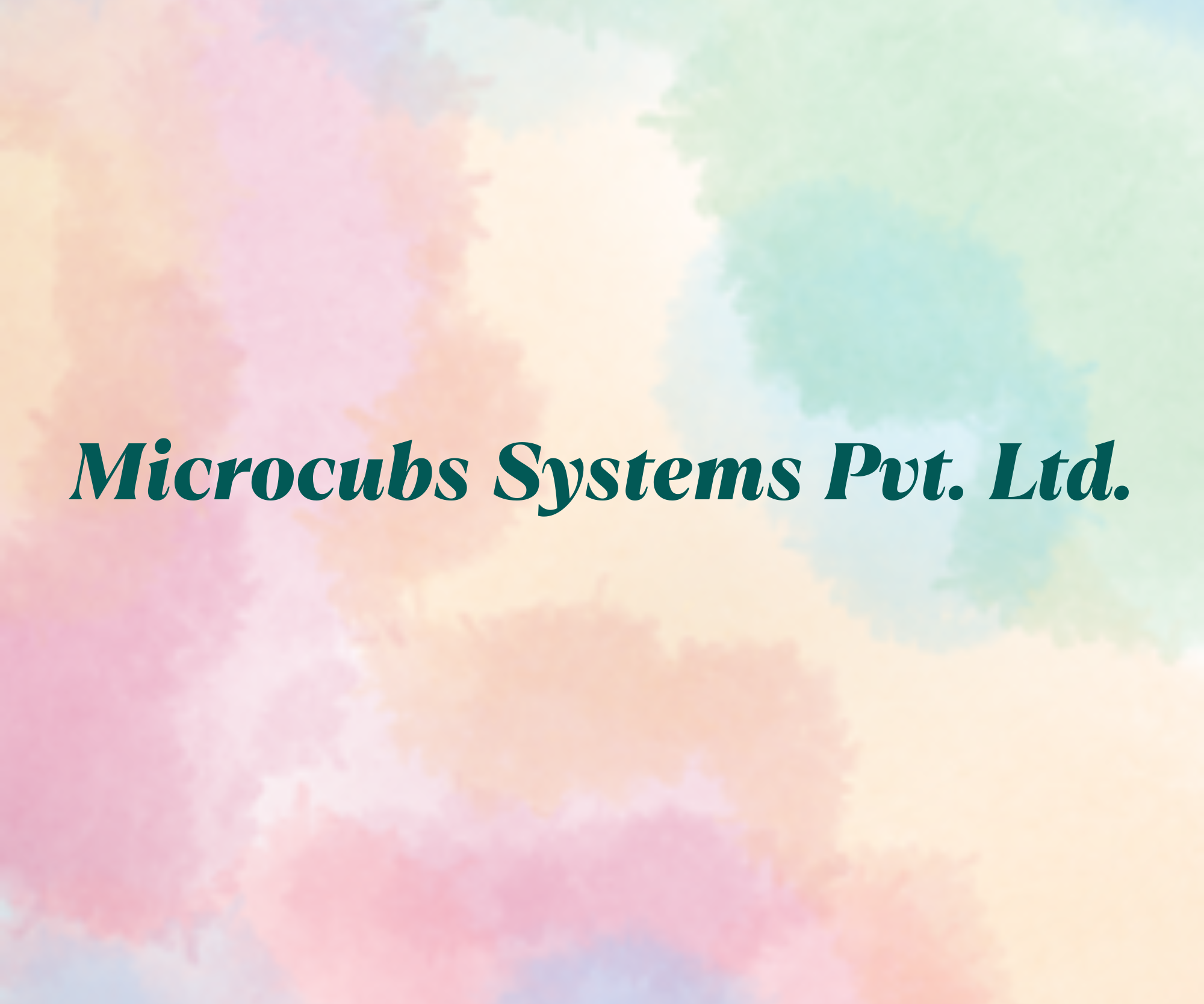 Microcubs Systems Pvt. Ltd. 