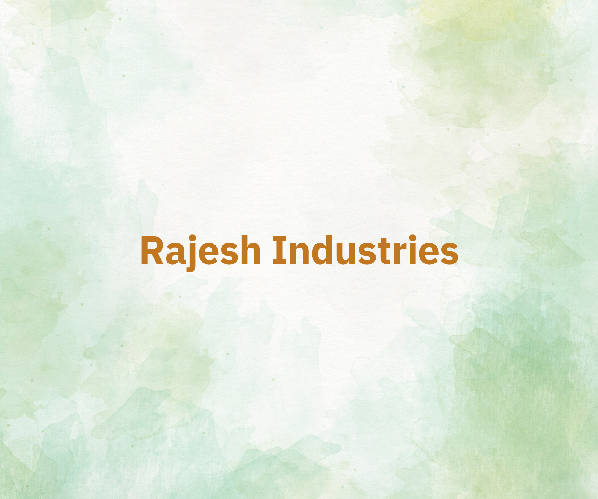 Rajesh Industries  