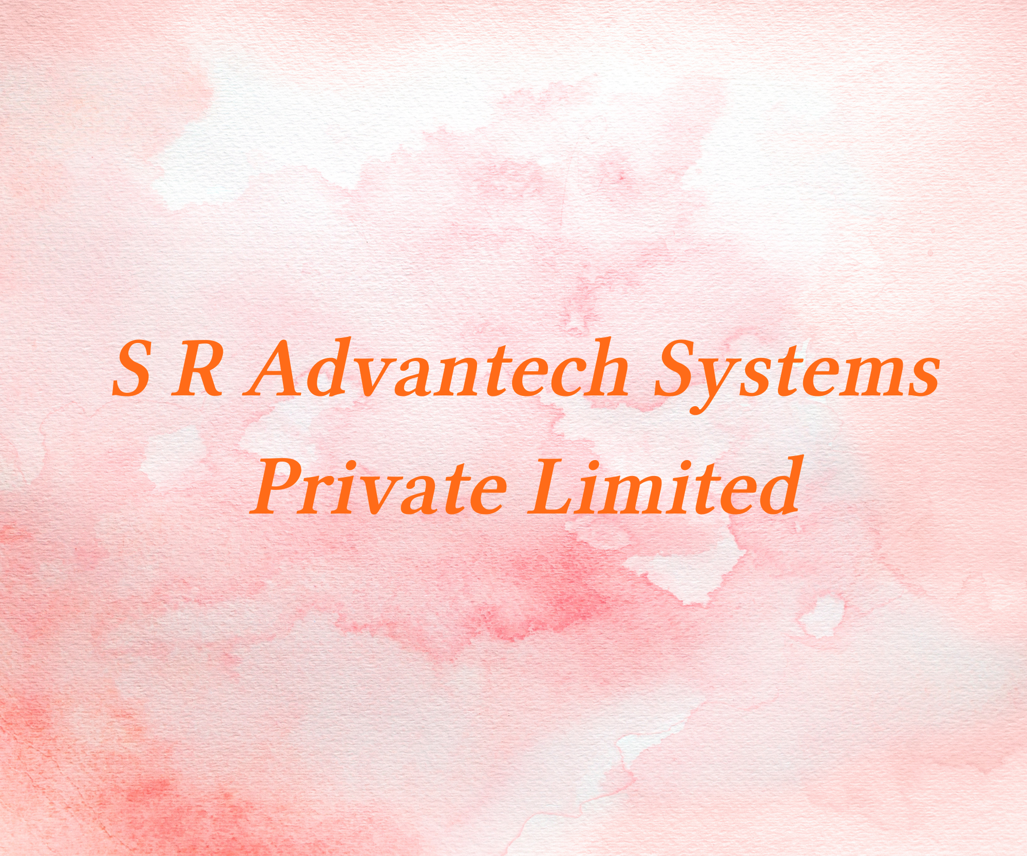 S R Advantech Systems Private Limited