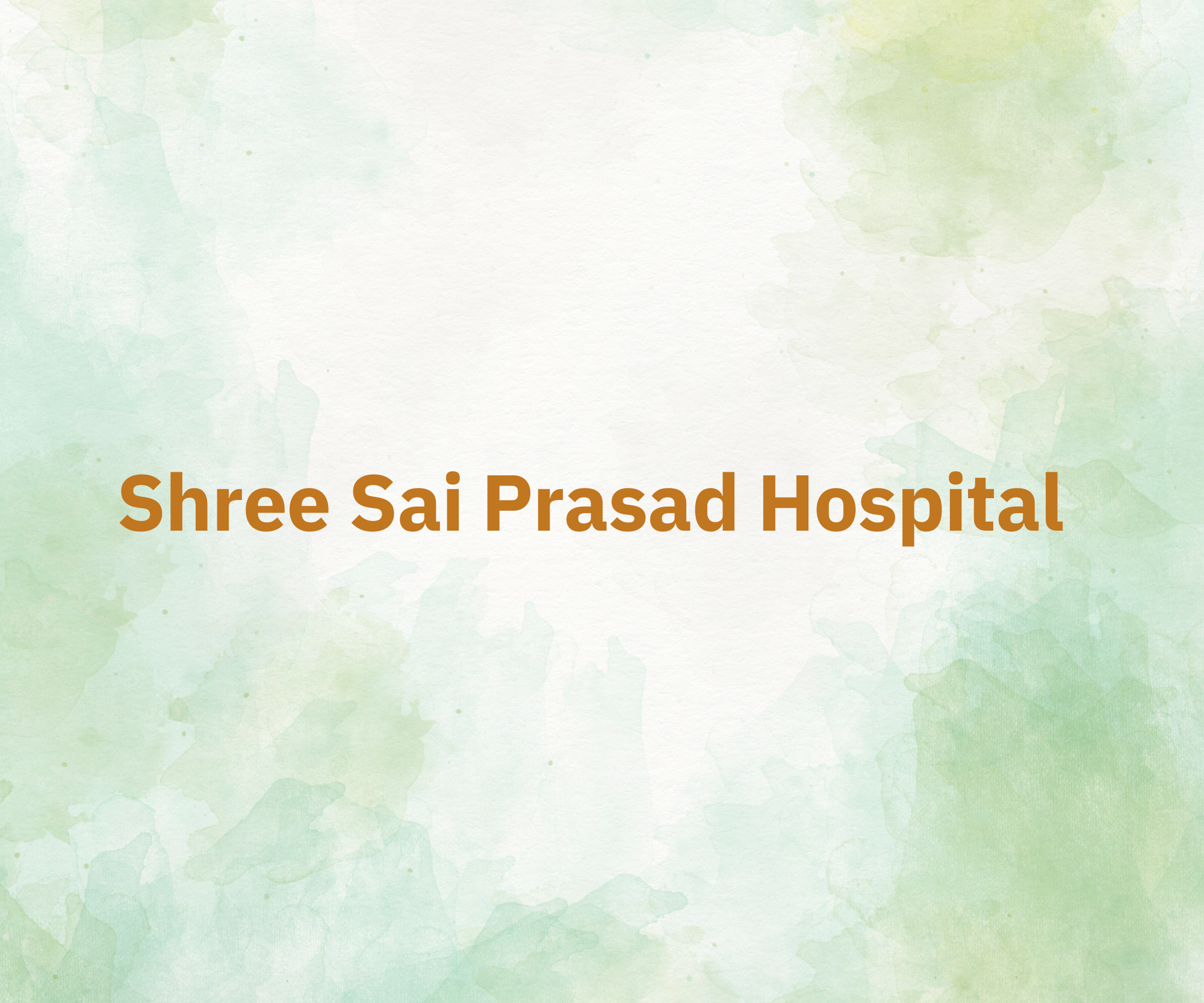 Shree Sai Prasad Hospital  