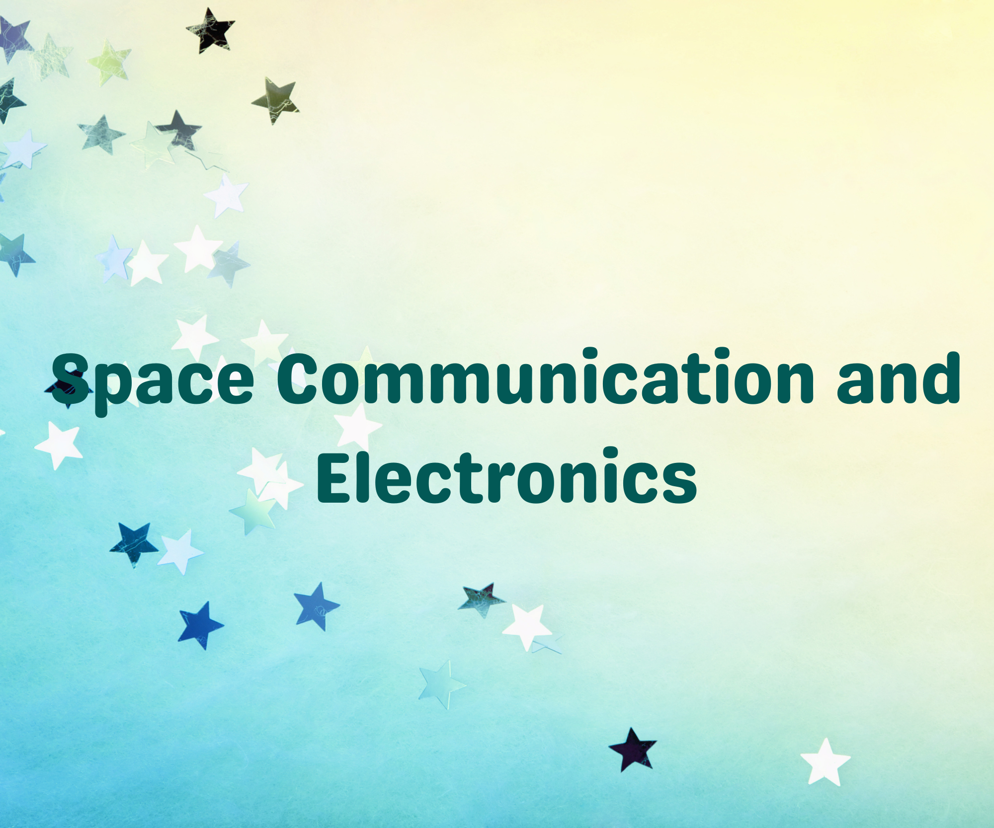 Space Communications & Electronics 