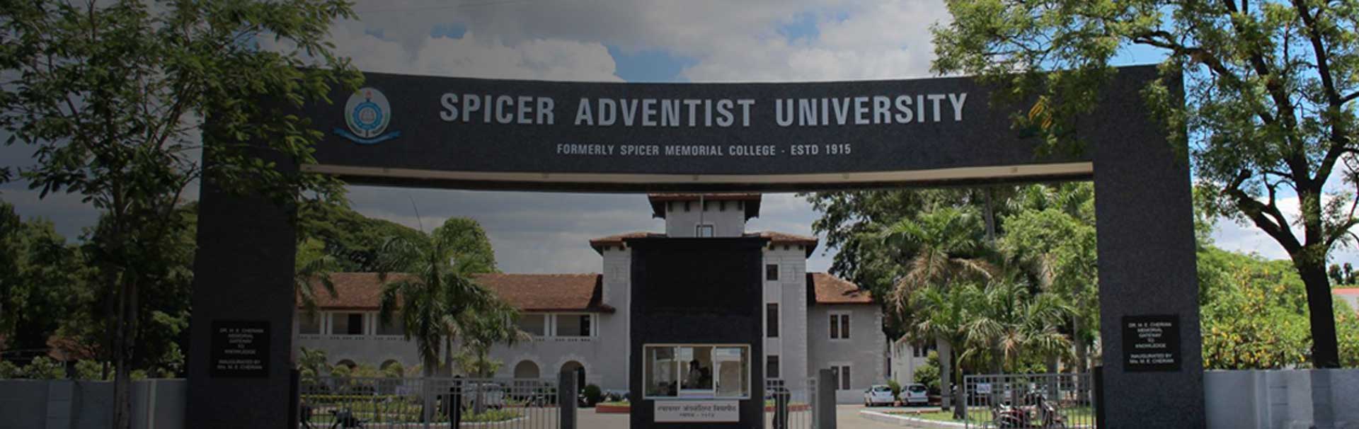 Spicer Adventist University, Near Commissionerate of Animal Husbandry, Aundh Road, Pune 
