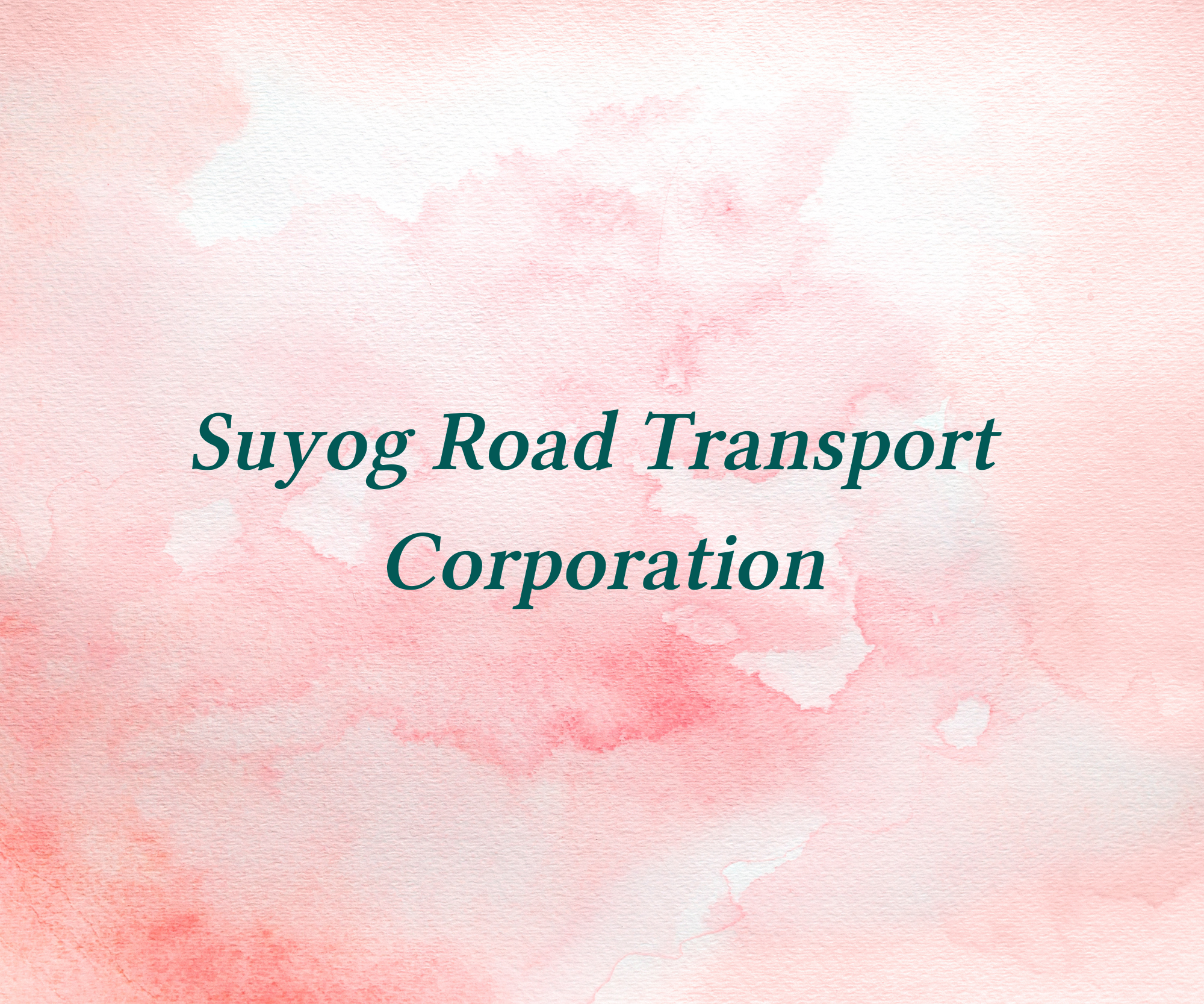 Suyog Road Transport Corporation 